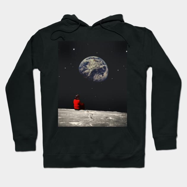 Loneliness Hoodie by CollageSoul